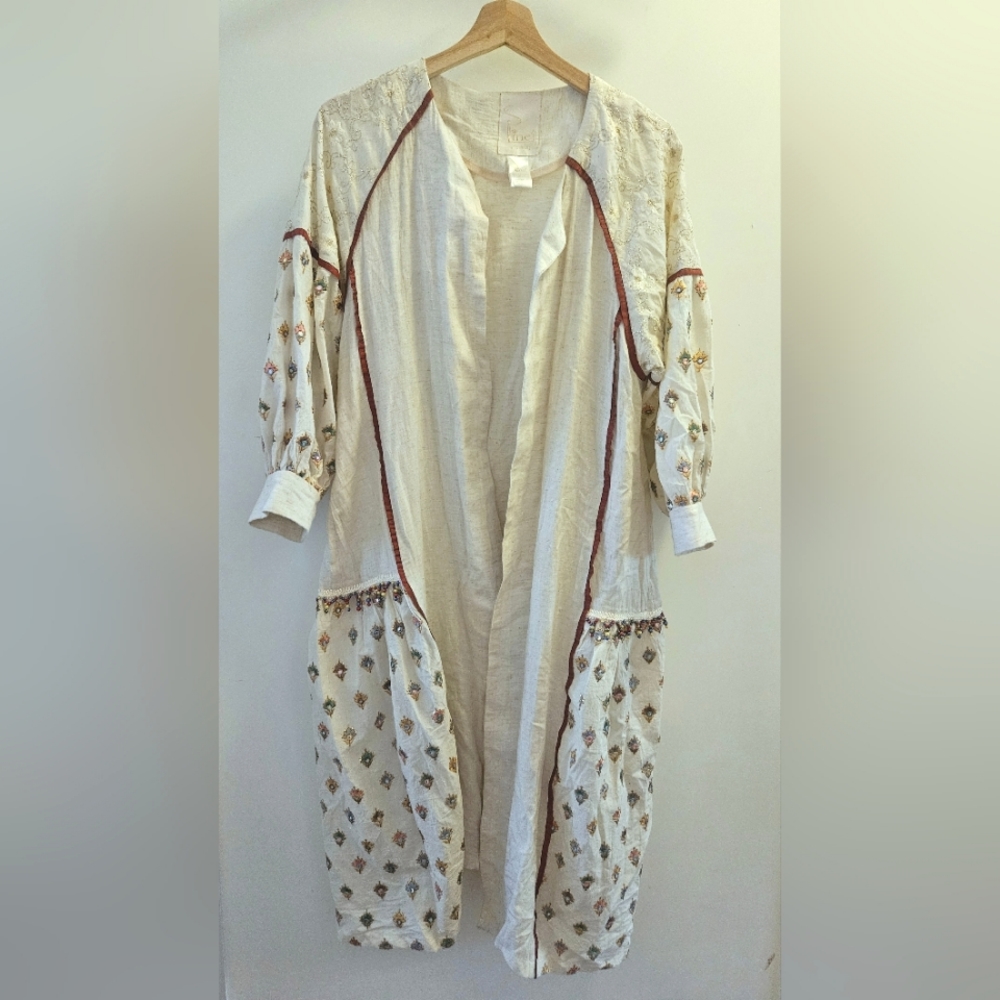 Bohemian kimono, Handmade, Rare find, free size